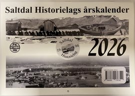 Omslag - Saltdal Historielags årskalender 2026